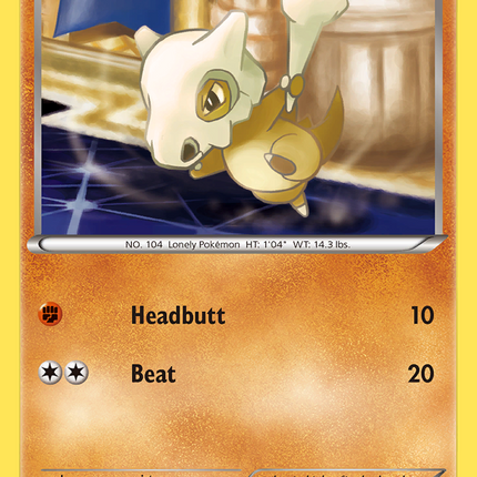 Cubone (60/124) [Black & White: Dragons Exalted]
