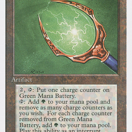 Green Mana Battery [Fourth Edition]