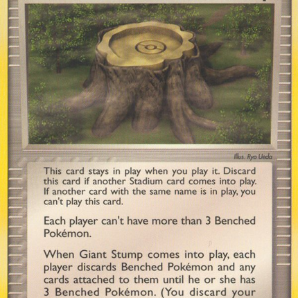 Giant Stump (75/92) [EX: Legend Maker]