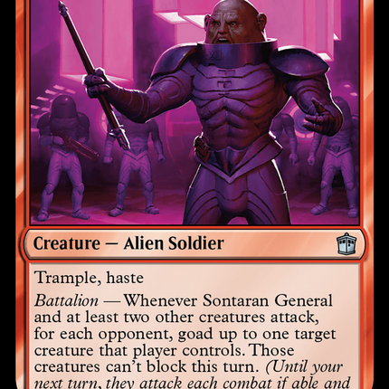 Sontaran General (Surge Foil) [Doctor Who]