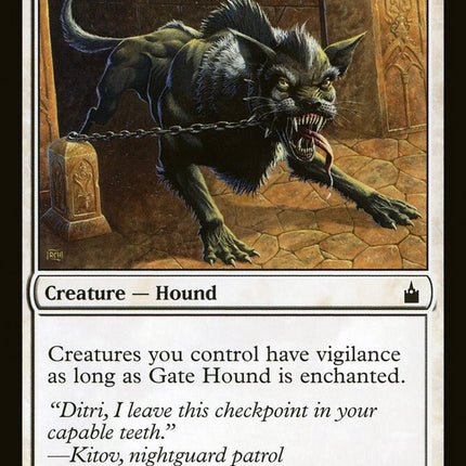 Gate Hound [Ravnica: City of Guilds]