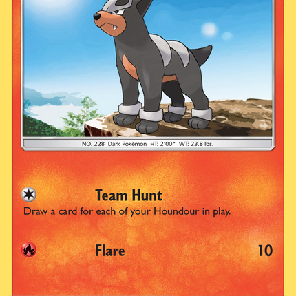 Houndour (45/214) [Sun & Moon: Lost Thunder]