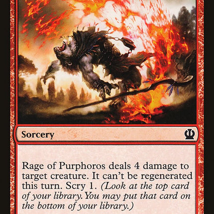 Rage of Purphoros [Theros]