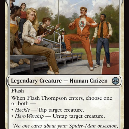 Flash Thompson, Spider-Fan [Marvel's Spider-Man]