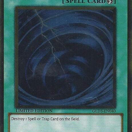Mystical Space Typhoon [GLD3-EN040] Gold Rare
