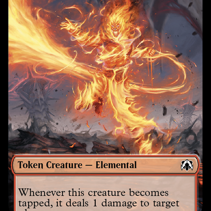 Elemental (22) // Faerie Double-Sided Token [March of the Machine Commander Tokens]