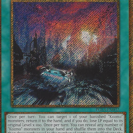 Kozmotown [PGL3-EN032] Gold Secret Rare