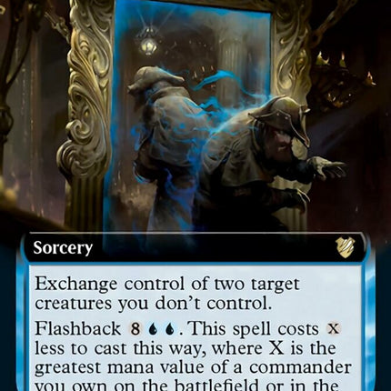 Visions of Duplicity (Extended Art) [Innistrad: Midnight Hunt Commander]