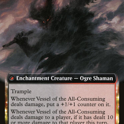 Hidetsugu Consumes All // Vessel of the All-Consuming (Extended Art) [Kamigawa: Neon Dynasty]
