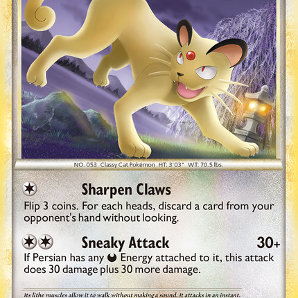 Persian (27/123) [HeartGold & SoulSilver: Base Set]