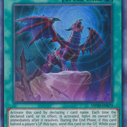 Dirge of the Lost Dragon [MP20-EN079] Ultra Rare