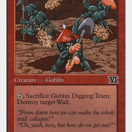 Goblin Digging Team [Classic Sixth Edition]