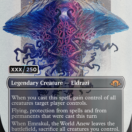 Emrakul, the World Anew (Borderless) (Serial Numbered) [Modern Horizons 3]