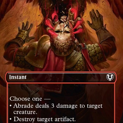Abrade (Borderless) [Innistrad Remastered]