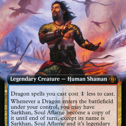 Sarkhan, Soul Aflame (Extended Art) [March of the Machine: The Aftermath]