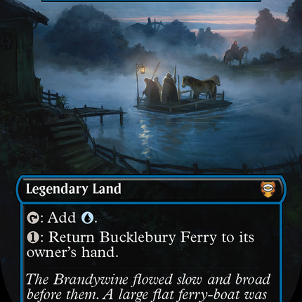 Bucklebury Ferry - Oboro, Palace in the Clouds (Surge Foil Realms and Relics) [The Lord of the Rings: Tales of Middle-Earth Commander]
