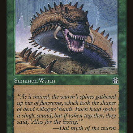Spined Wurm [Stronghold]