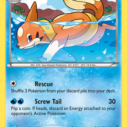 Floatzel (29/106) [XY: Flashfire]