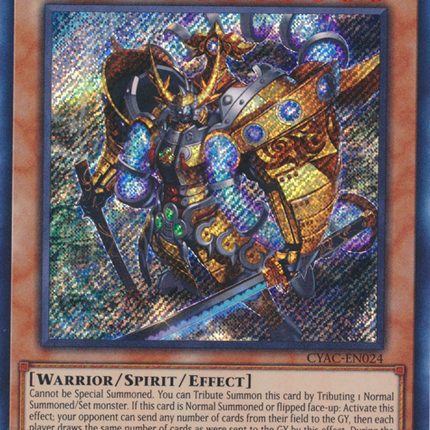 Tsumuha-Kutsunagi the Lord of Swords [CYAC-EN024] Secret Rare
