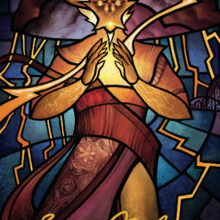 Najal, the Storm Runner Art Card (Gold-Stamped Signature) [Dominaria United Art Series]