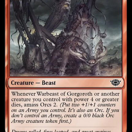 Warbeast of Gorgoroth [The Lord of the Rings: Tales of Middle-Earth]