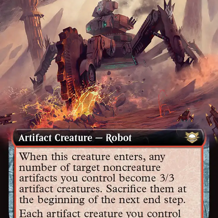 Depthshaker Titan (Extended Art) [Edge of Eternities Commander]