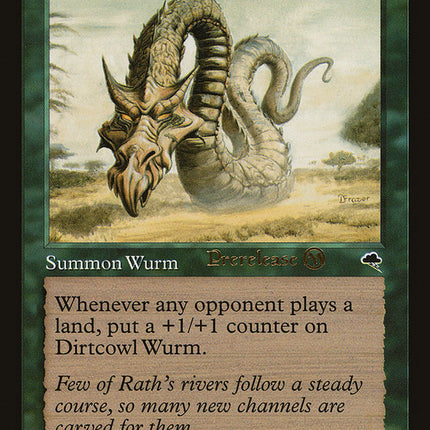 Dirtcowl Wurm [Tempest Promos]