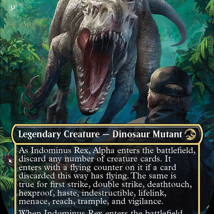 Indominus Rex, Alpha (Borderless) [Jurassic World Collection]