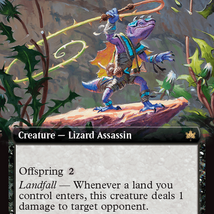 Iridescent Vinelasher (Extended Art) [Bloomburrow]