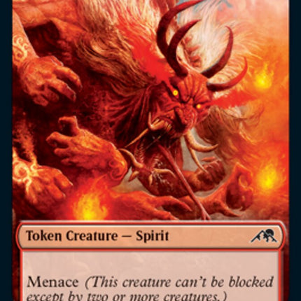 Spirit Token (009) [Kamigawa: Neon Dynasty Tokens]