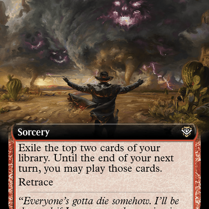Embrace the Unknown (Extended Art) [Outlaws of Thunder Junction Commander]