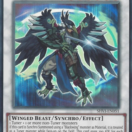 Assault Blackwing - Chidori the Rain Sprinkling [SHVI-EN051] Super Rare