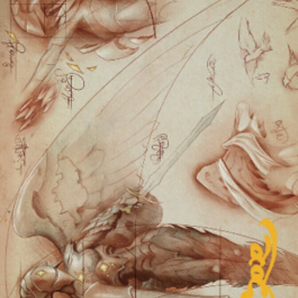 Platinum Angel Art Card (Gold-Stamped Signature) [The Brothers' War Art Series]