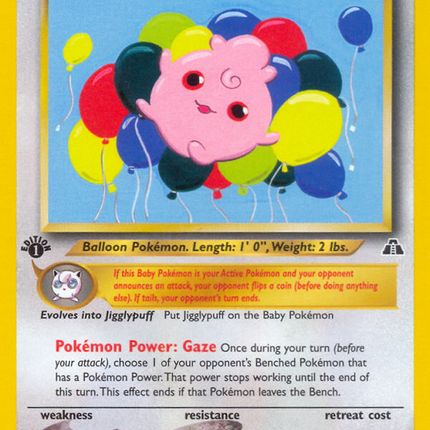 Igglybuff (40/75) [Neo Discovery 1st Edition]