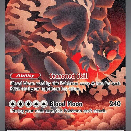 Bloodmoon Ursaluna ex (168/131) [Scarlet & Violet: Prismatic Evolutions]