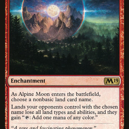 Alpine Moon [Core Set 2019]
