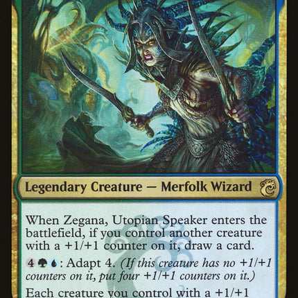 Zegana, Utopian Speaker [Ravnica Allegiance Guild Kit]