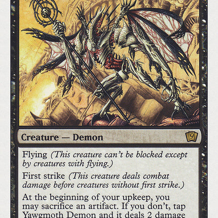 Yawgmoth Demon [Ninth Edition]