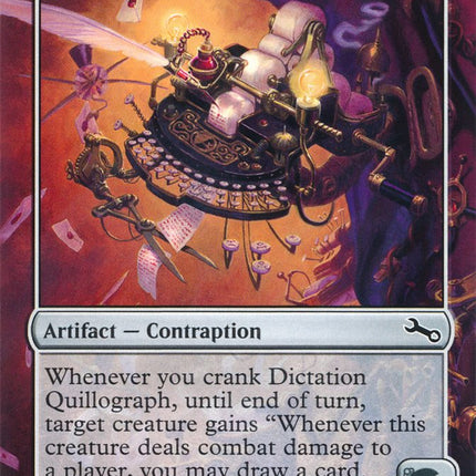Dictation Quillograph [Unstable]