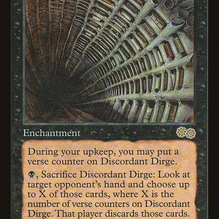 Discordant Dirge [Urza's Saga]