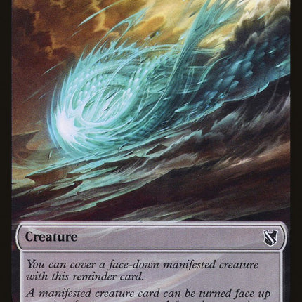 Saproling // Manifest Double-Sided Token [Commander 2019 Tokens]