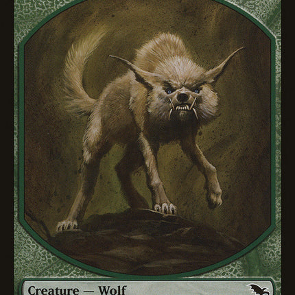 Wolf Token [Shadowmoor Tokens]