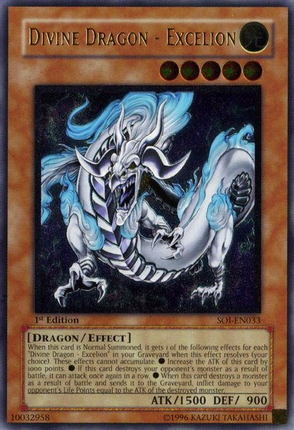 Divine Dragon - Excelion (UTR) [SOI-EN033] Ultimate Rare