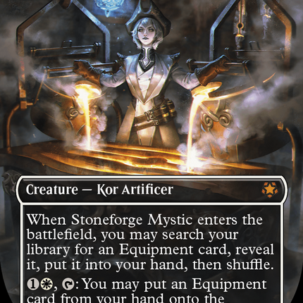 Stoneforge Mystic (Borderless) [Outlaws of Thunder Junction Special Guests]