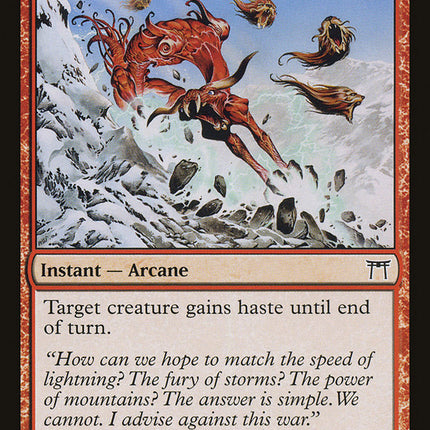 Unnatural Speed [Champions of Kamigawa]
