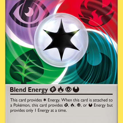 Blend Energy GrassFirePsychicDarkness (117/124) [Black & White: Dragons Exalted]