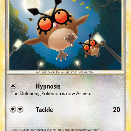 Hoothoot (66/123) [HeartGold & SoulSilver: Base Set]