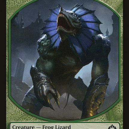 Frog Lizard Token [Gatecrash Tokens]