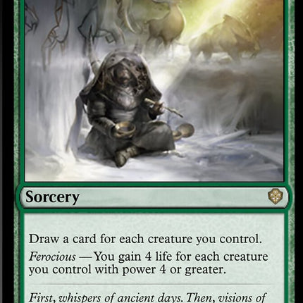 Shamanic Revelation [Starter Commander Decks]