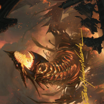 The Fall of Kroog Art Card (Gold-Stamped Signature) [The Brothers' War Art Series]